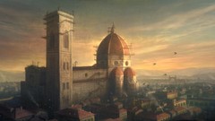 Italy Florence assassins creed 2 cityscapes artwork