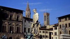 Italy fountain Neptune Florence