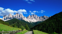 Italy sud-tirol odle Puez