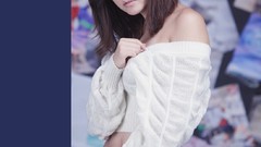 Ivory asians models Korean sweaters Ryu Ji Hye