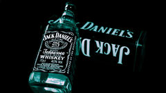 Jack daniels black background