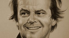 Jack Nicholson illustrations artwork