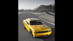 Jackets dodge challenger Dodge Challenger SRT8 yellow cars