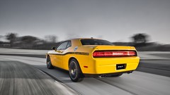 Jackets dodge challenger Dodge Challenger SRT8 yellow cars