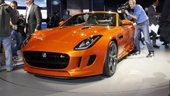 Jaguar f-type orange cars