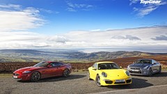 Jaguar Porsche Nissan top gear