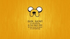 jake the dog cartoon adventure time motivational quote