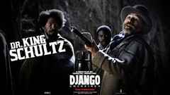 Jamie foxx Christoph Waltz Django movie posters Django 