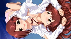 Japan Anime Japanese anime girls comedy boobs harem Kiss X Sis 