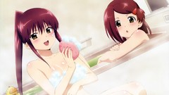 Japan Anime Japanese bathroom anime girls comedy bathtubs harem 