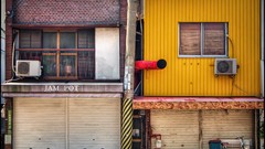 Japan Asia houses Bicycles cityscapes David Panevin
