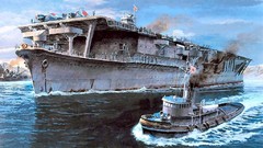 Japan Boats vehicles artwork