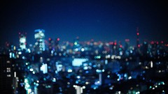 Japan bokeh cities cityscapes out of focus
