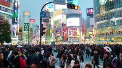 Japan cities cityscapes Shibuya