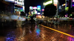 Japan cities cityscapes Shibuya