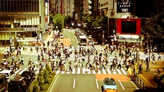 Japan cities cityscapes Shibuya