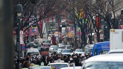 Japan cities streets cityscapes Shibuya