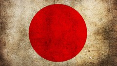Japan concrete Flags grunge rough