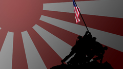 Japan Flags USA USMC