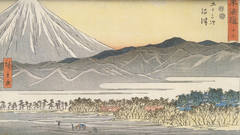 Japan mount fuji artwork