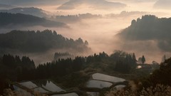 Japan Mountains Landscapes nature
