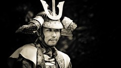 Japan sepia samurai