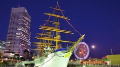 Japan ships Tokyo cityscapes yokohama
