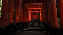Japan shrine pathway Japanese