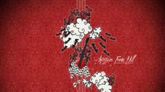 Japan skulls clouds guitars