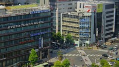 Japan Skyscrapers Asia Kyoto buildings asians cityscapes asian 