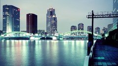 Japan Skyscrapers Tokyo Asia buildings cityscapes asian 