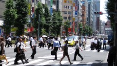 Japan Skyscrapers Tokyo Asia Seoul buildings asians cityscapes 