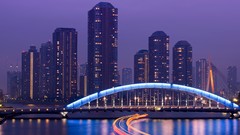 Japan Skyscrapers Tokyo City Lights cityscapes