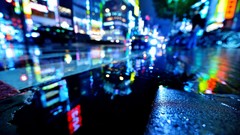 Japan Tokyo Asia reflections bokeh cities