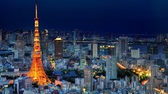 Japan Tokyo cities cityscapes