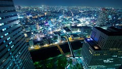 Japan Tokyo City Lights cityscapes city night
