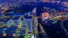 Japan Tokyo City Lights cityscapes yokohama