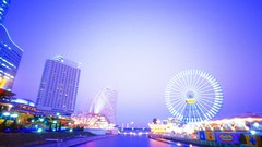 Japan Tokyo City Lights cityscapes yokohama Minato Mirai 21