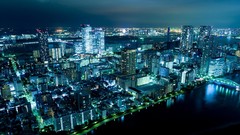 Japan Tokyo cityscapes city night
