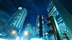 Japan Tokyo cityscapes city night city skyline shinjuku