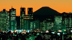 Japan Tokyo cityscapes mount fuji