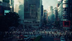 Japan Tokyo cityscapes Shibuya