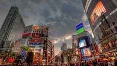 Japan Tokyo cityscapes Shibuya