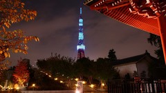 Japan Tokyo cityscapes Tokyo Tower city night