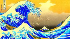 Japan waves hokusai The