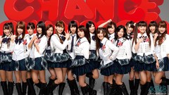 Japanese AKB48 idol knees