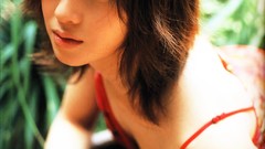 Japanese asians bangs models Atsuko Miura