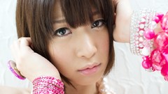 Japanese asians bangs models Graphis Mayu Kamiya