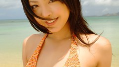 Japanese asians beach girls Sakura Sato