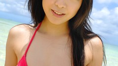 Japanese asians beach girls Sakura Sato